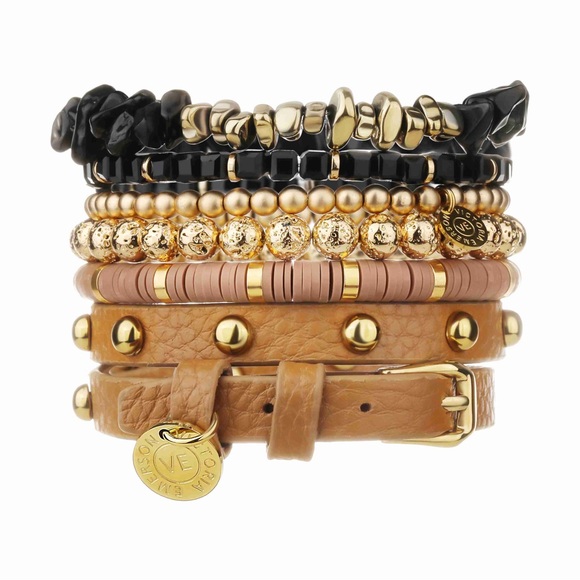 Victoria Emerson Macchiato bracelet stacking set - Picture 1 of 5